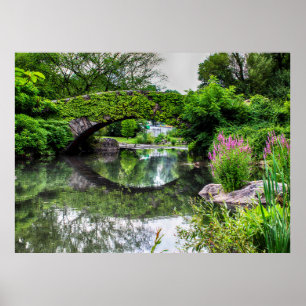 Póster Foto da paisagem do Central Park