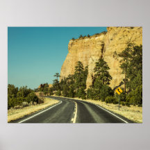 Foto da paisagem rodoviária dos EUA