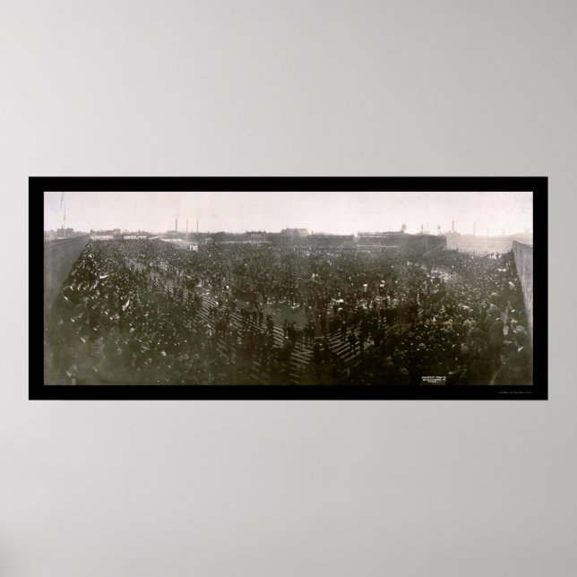 Poster Foto da série Cubs Sox 1906 (Frente)