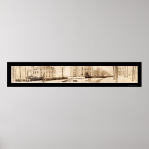 Poster Foto da Universidade de Indiana 1909