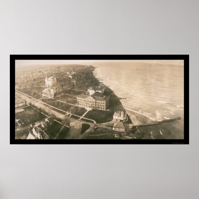 Poster Foto da Universidade Northwestern 1907 (Frente)