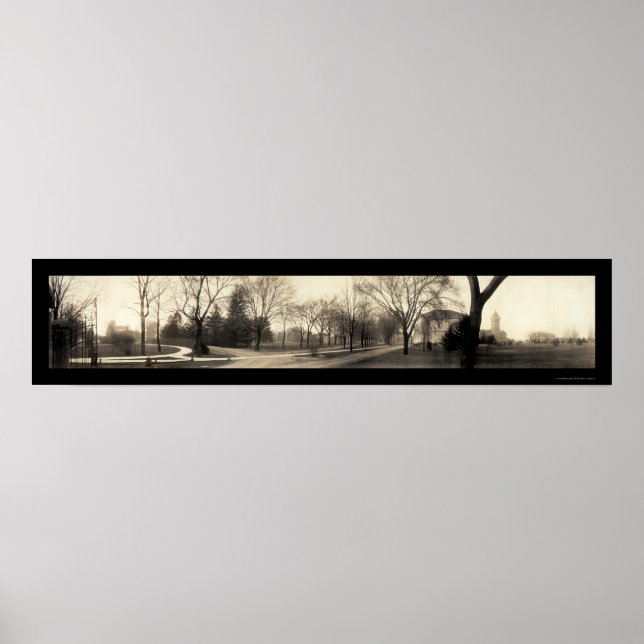 Póster Foto da Universidade Purdue 1910 (Frente)