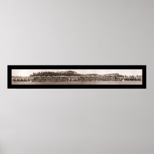 Poster Foto de Ambulância de Motociclo 1917