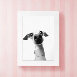 Poster Foto de animal de estimação personalizada moderna 