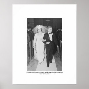 Poster Foto de aniversário com limite para assinar o livr