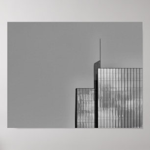 Poster Foto de arquitetura urbana legal, moderna