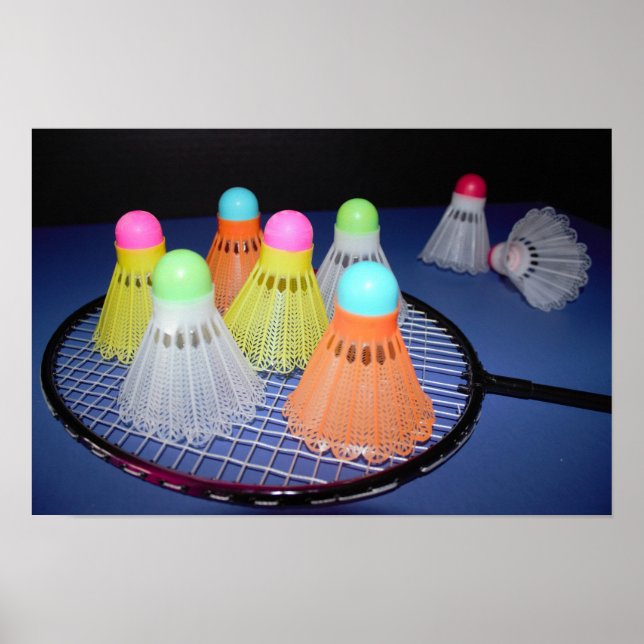 Poster Foto de Badminton (Frente)