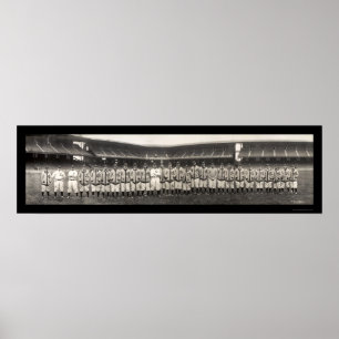 Póster Foto de Baseball Cleveland 1910