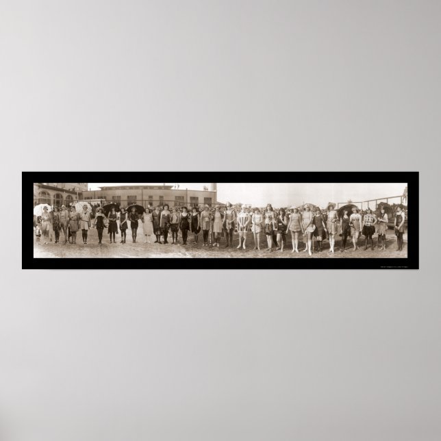 Poster Foto de Belas Beliscas de maiô 1923 (Frente)