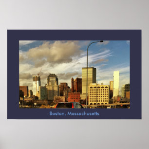 Poster Foto de Boston Massachusetts