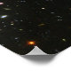 Poster Foto de Campo Ultra Profundo do Hubble (Borda)