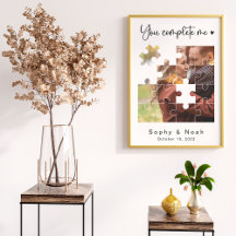 Foto de casamento do Casal moderno | Quebra-cabeça