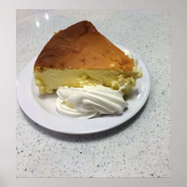 Poster Foto de Cheesecake (Frente)