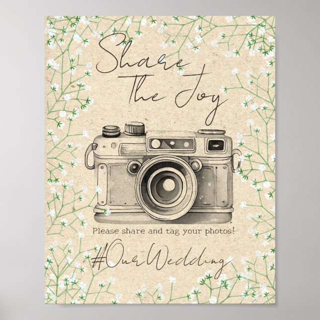 Poster Foto de compartilhamento de mídia social respirató (Frente)