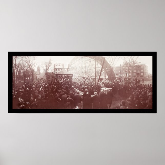 Poster Foto de Dartmouth Cornerstone 1904 (Frente)