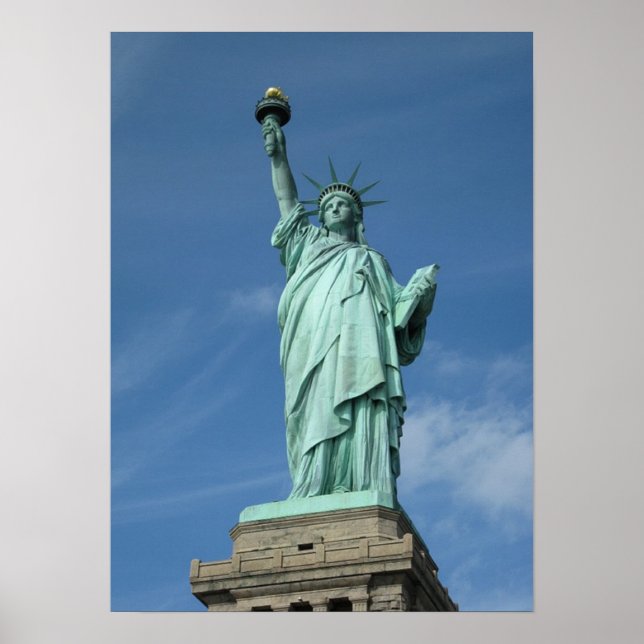 Poster Foto de estátua da liberdade (Frente)