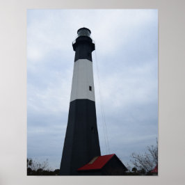 Poster Foto de farol de Tybee Island