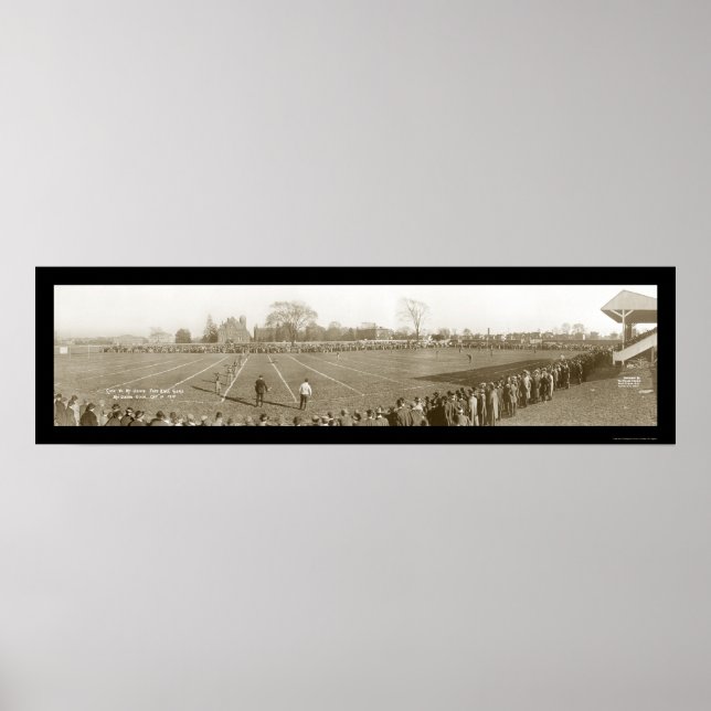 Póster Foto de futebol do Monte Union 1914 (Frente)