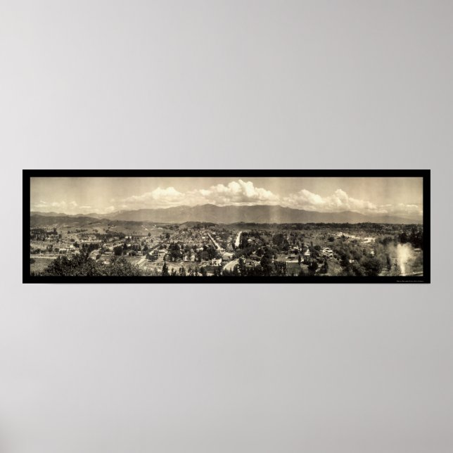 Póster Foto de Garvanza Los Angeles 1910 (Frente)