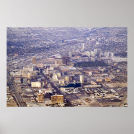 Poster Foto de Las Vegas Strip Aerial 2007