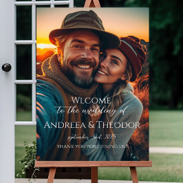 Poster Foto de Letreiro de Casamento: Personalize seu Cas