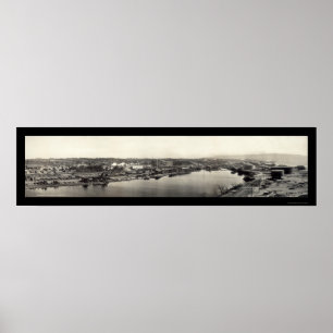 Póster Foto de Lumber Redondo Beach 1909