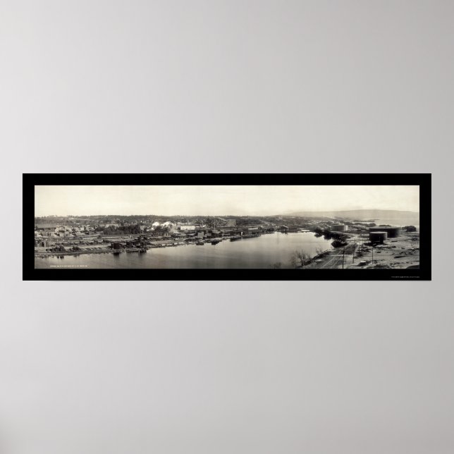 Póster Foto de Lumber Redondo Beach 1909 (Frente)