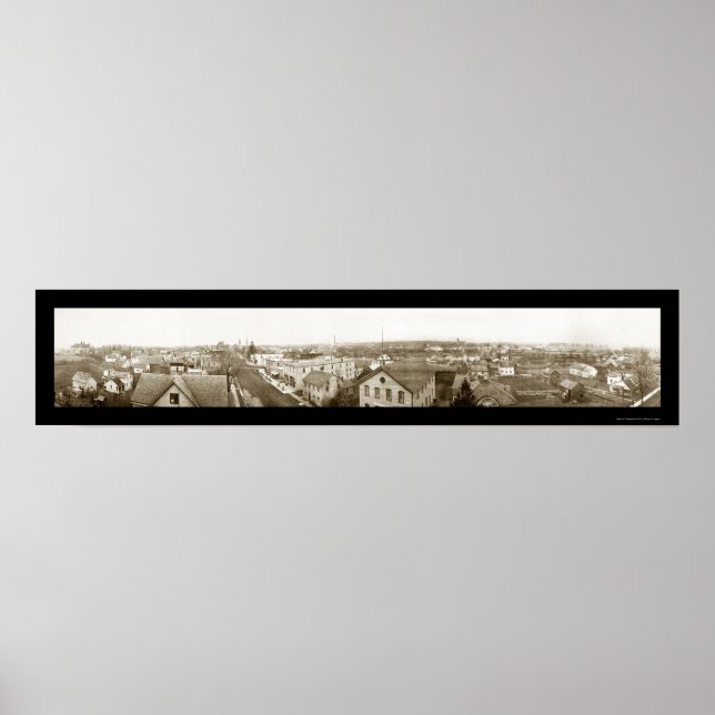 Poster Foto de Menomonee Falls WI 1913 (Frente)