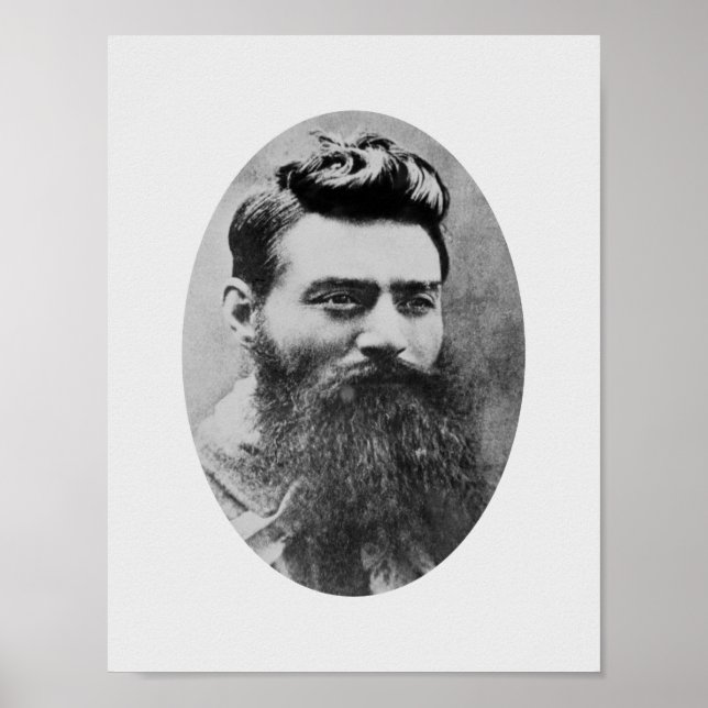 Poster Foto de Ned Kelly - 1880 (Frente)
