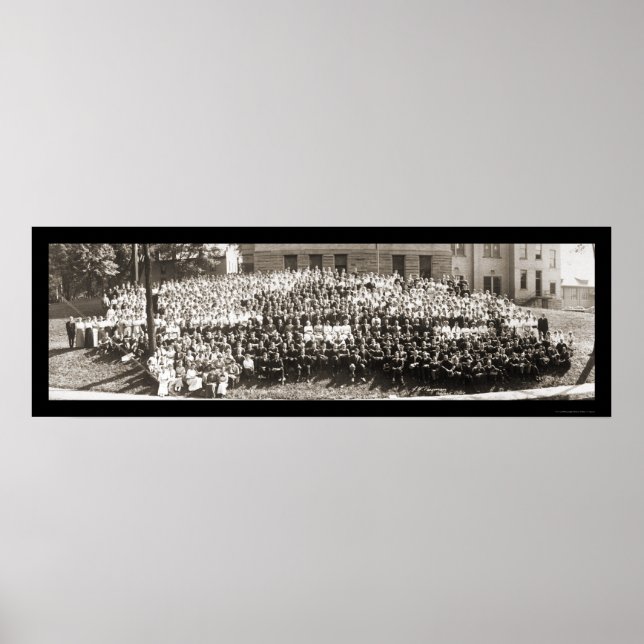Poster Foto de Ohio University Athens 1914 (Frente)
