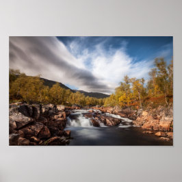 Poster Foto de Paisagem Escandinávia