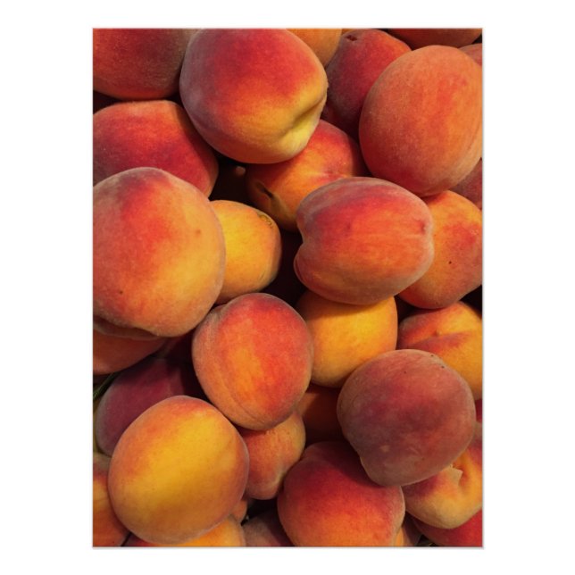 Póster Foto de pêssego poster (Frente)