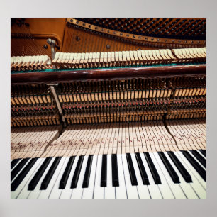 Poster Foto de Piano de Concertos Antigos