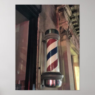 Póster Foto de Pólo da barbearia