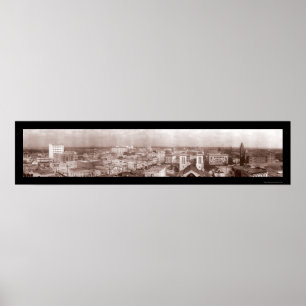 Póster Foto de San Antonio Texas 1910