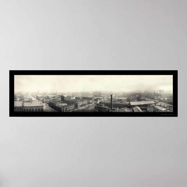 Póster Foto de Terre Haute Indiana 1913 (Frente)