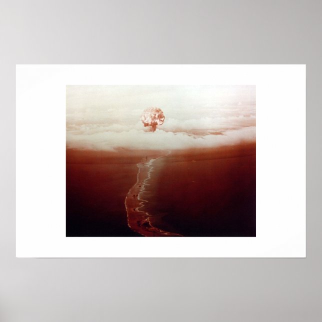 Póster Foto de teste nuclear: George (Frente)