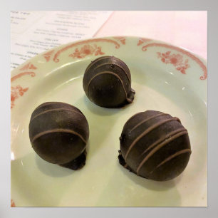 Poster Foto de Trufas