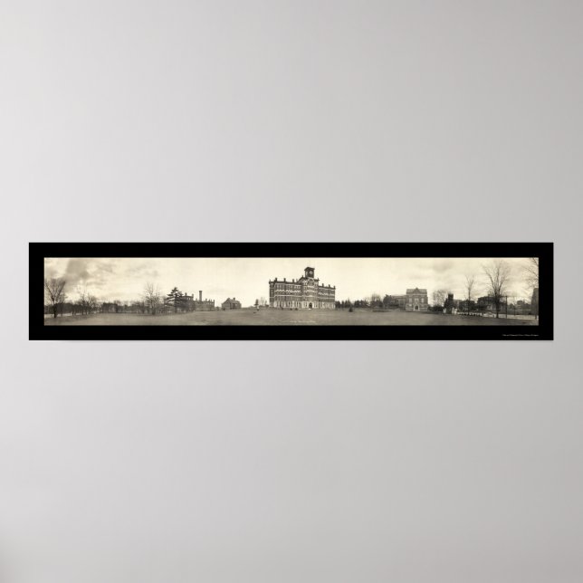 Póster Foto do Clark College MÃE 1910 (Frente)