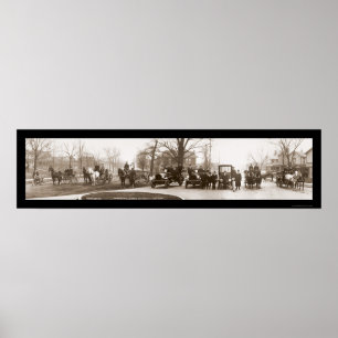 Poster Foto do Corpo de Bombeiros Middletown 1914