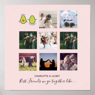 Poster Foto do crio BFF Dons da Colagem - Vegan Avocado