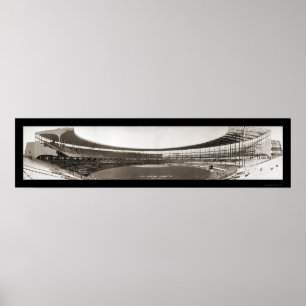 Póster Foto do Estádio Cleveland 1931