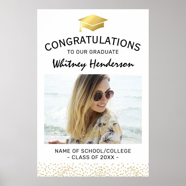 Poster Foto do Formando 2025 (Frente)