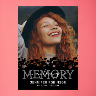 Poster Foto do Funeral Memorial