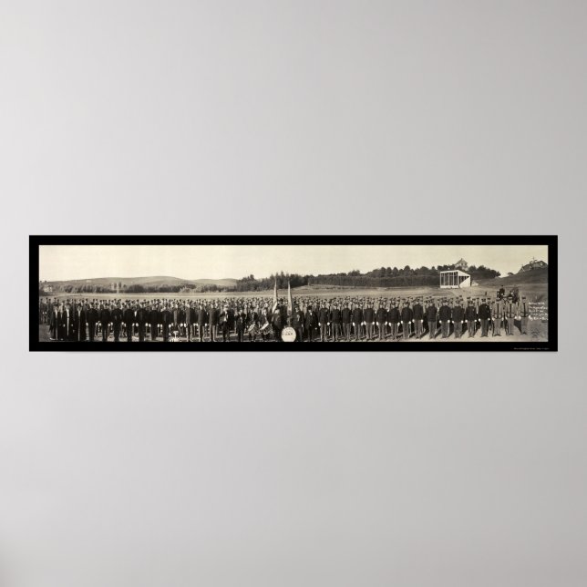 Poster Foto do Grande Exército 1910 (Frente)