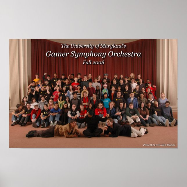 Póster Foto do grupo GSO Fall '08 (Bobo) (Frente)