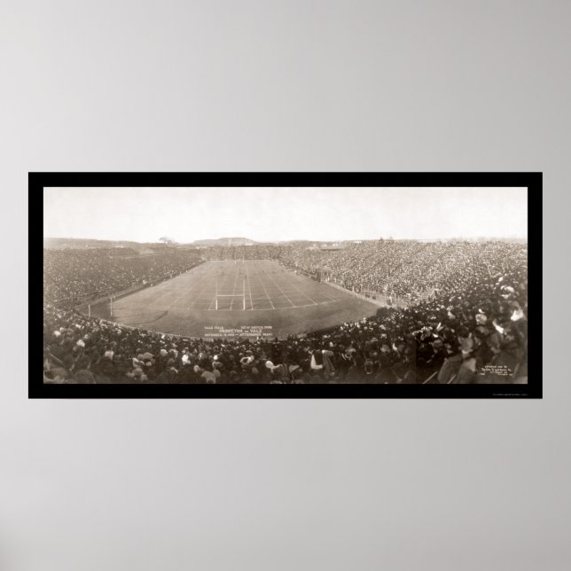 Póster Foto do Jogo Princeton Yale 1905 (Frente)