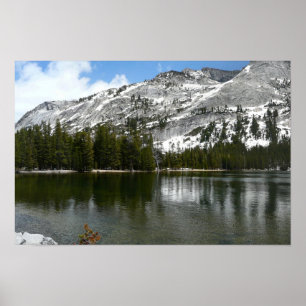 Poster Foto do Lago Tenaya nevado Parque Nacional de Yose