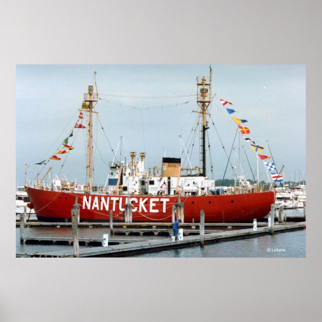 Póster Foto do navio nantucket (Frente)