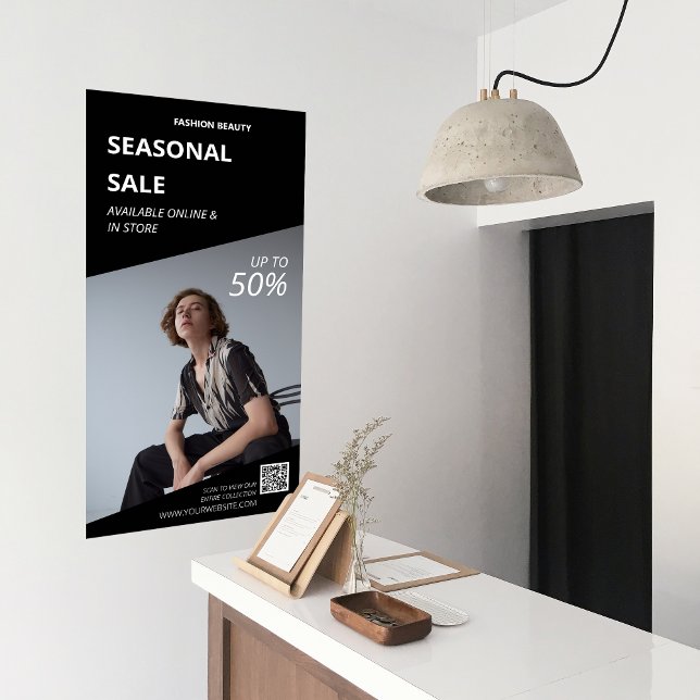 Poster Foto do Produto Moderno no Marketing Comercial da  (Modern Product Photo In Store Business Marketing Poster)